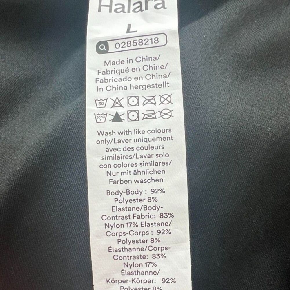 Halara High Low Skirt with Built In Shorts Size Large - Picture 9 of 9